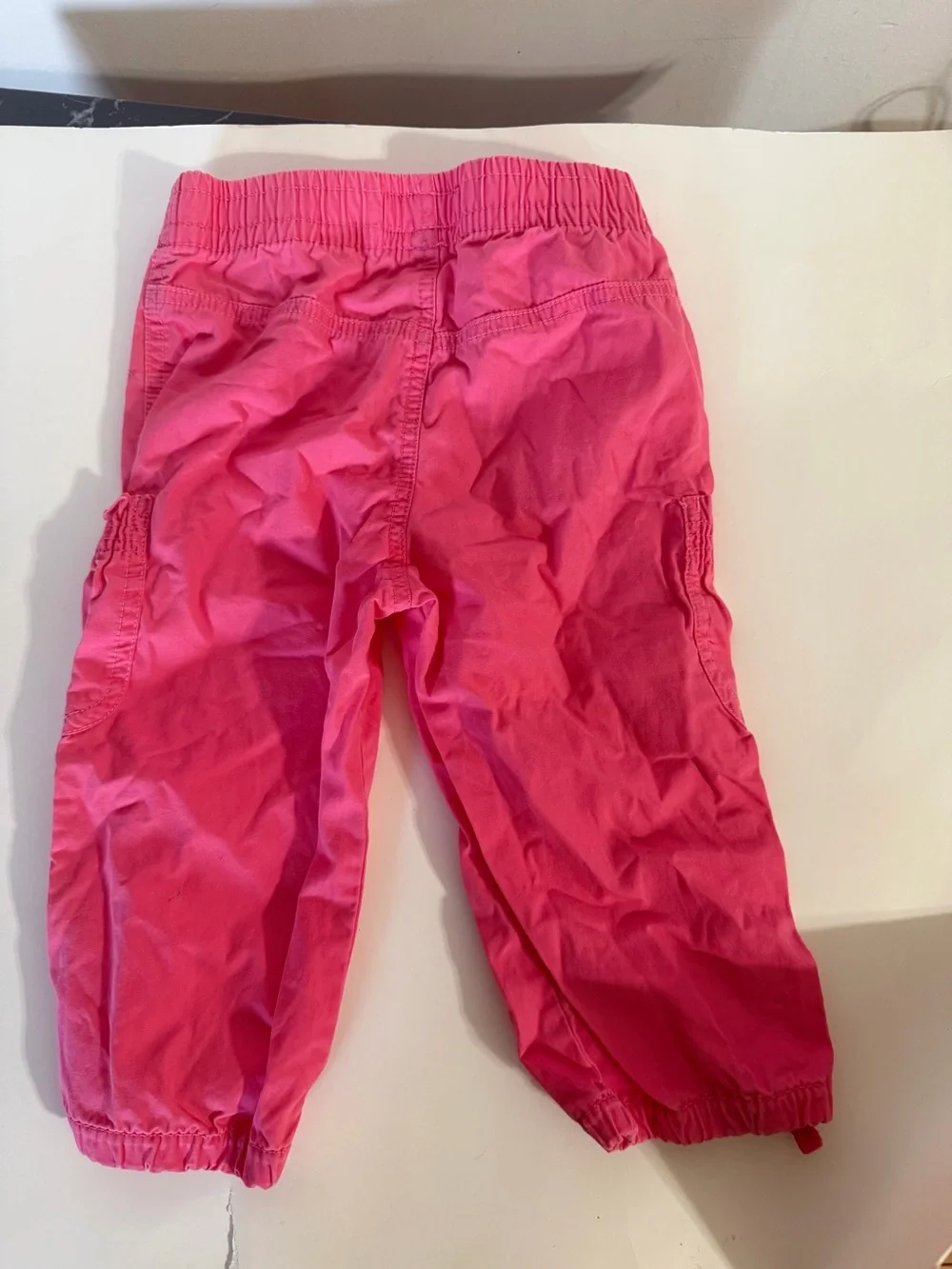 OshKosh B'gosh Hot Pink Cargo Capri Joggers